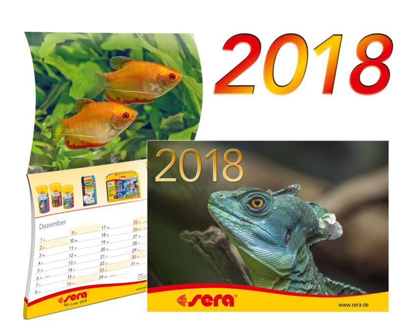 sera Calendar 2018 is available now