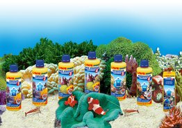 Minerals and trace element supply for saltwater aquariums