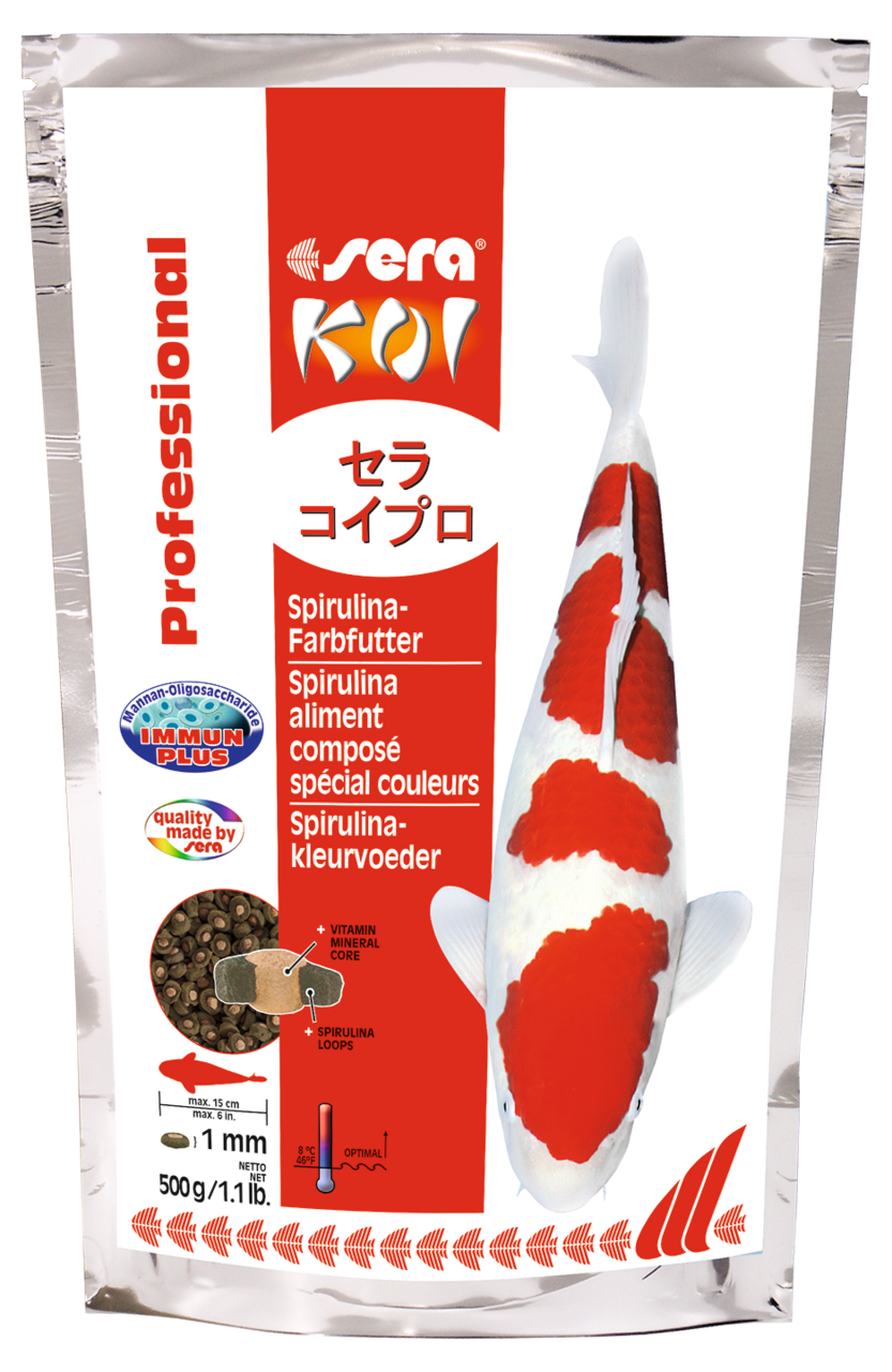 2kg 5mm Saito color koifutter Premium mangime energetico per Koi in primavera autunno 
