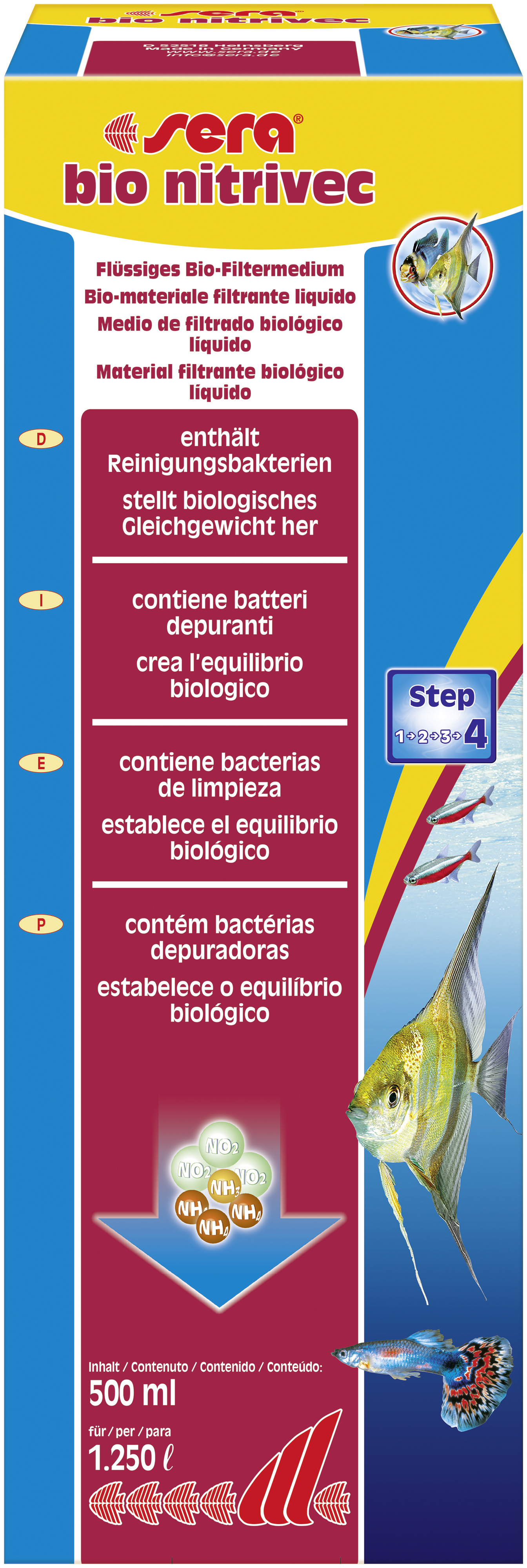 Sera Bio Nitrivec Para Acuarios - Fauna Salud