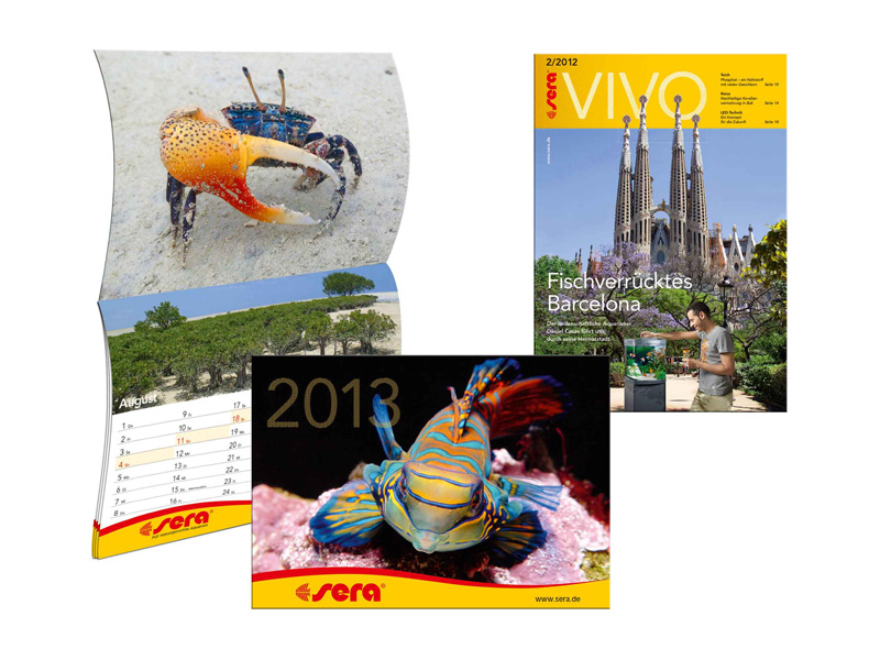 Sera VIVO und Sera Kalender 2013